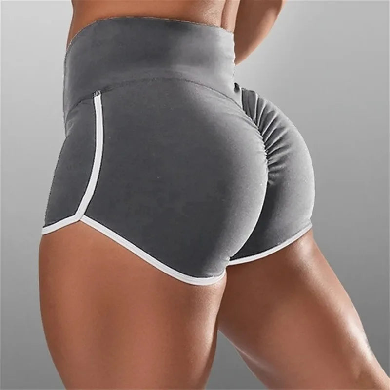 CN Zhejiang Women Yoga Shorts Low Waist Stretchy Gym Clothing