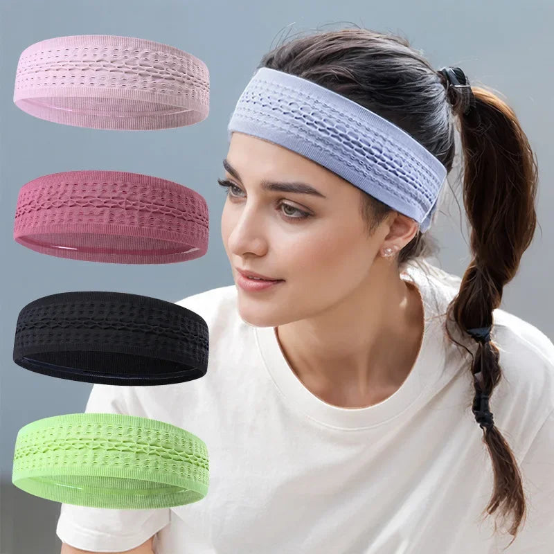 Zhejiang Sport Headbands Non Slip Moisture Wicking Sweatband For Gym