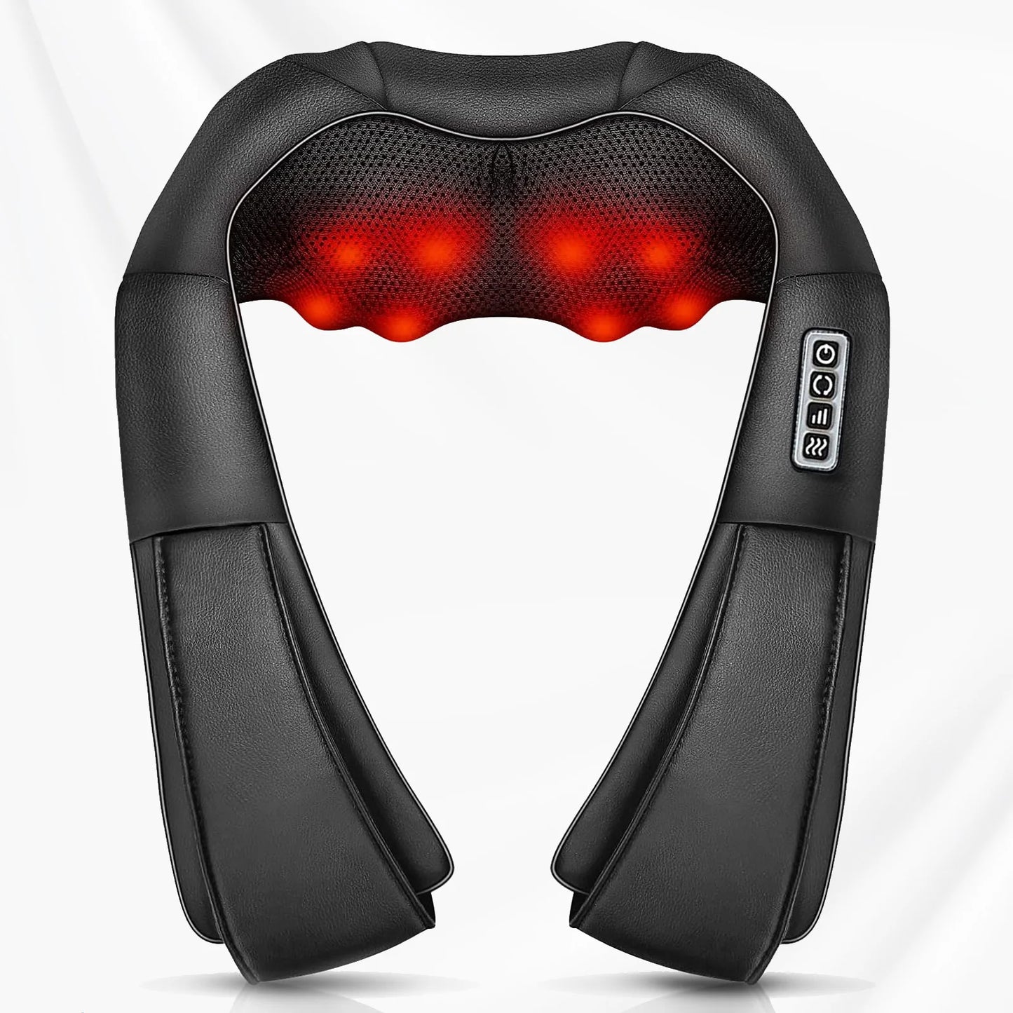 Shiatsu Back And Neck Massager With Heat 4D Electric Neck And Shoulder Deep Kneading Pillow