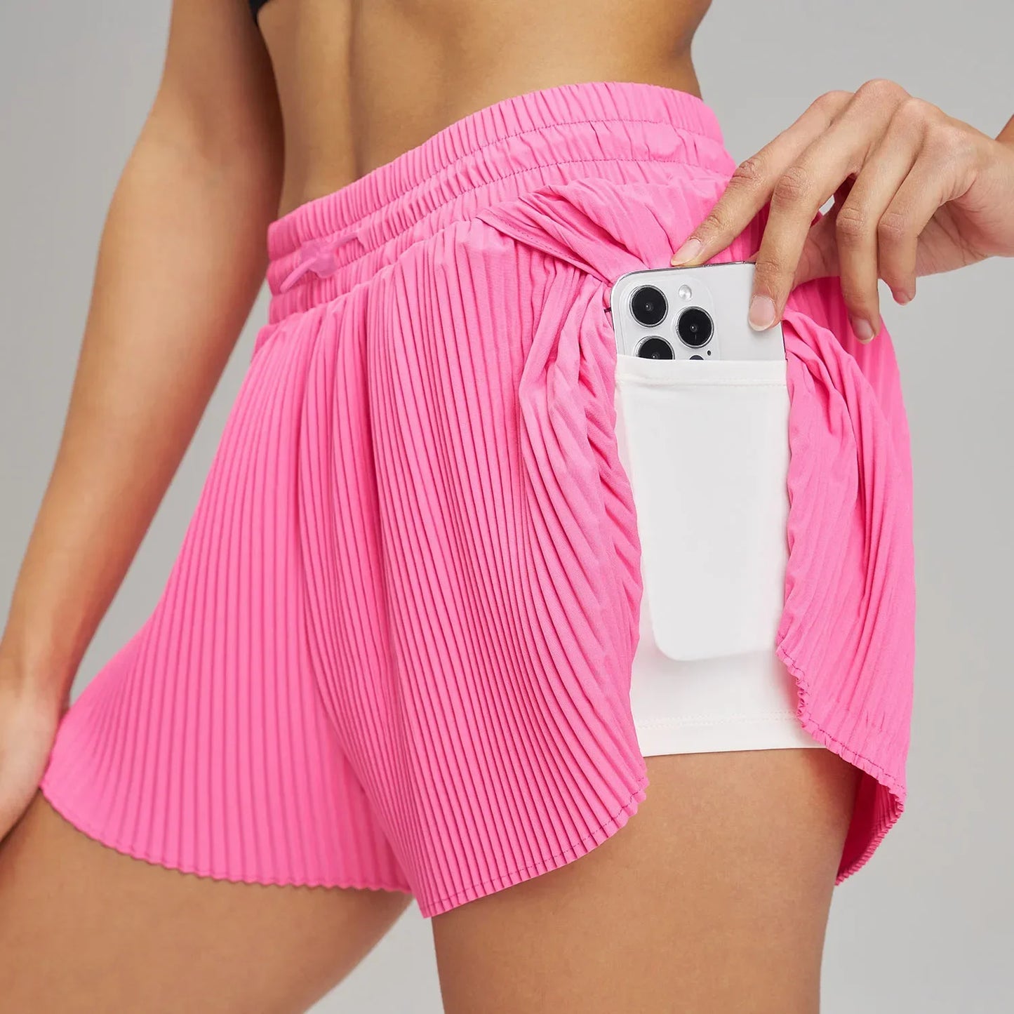 Women Yoga Shorts Skirt Pants Breathable Quick Dry