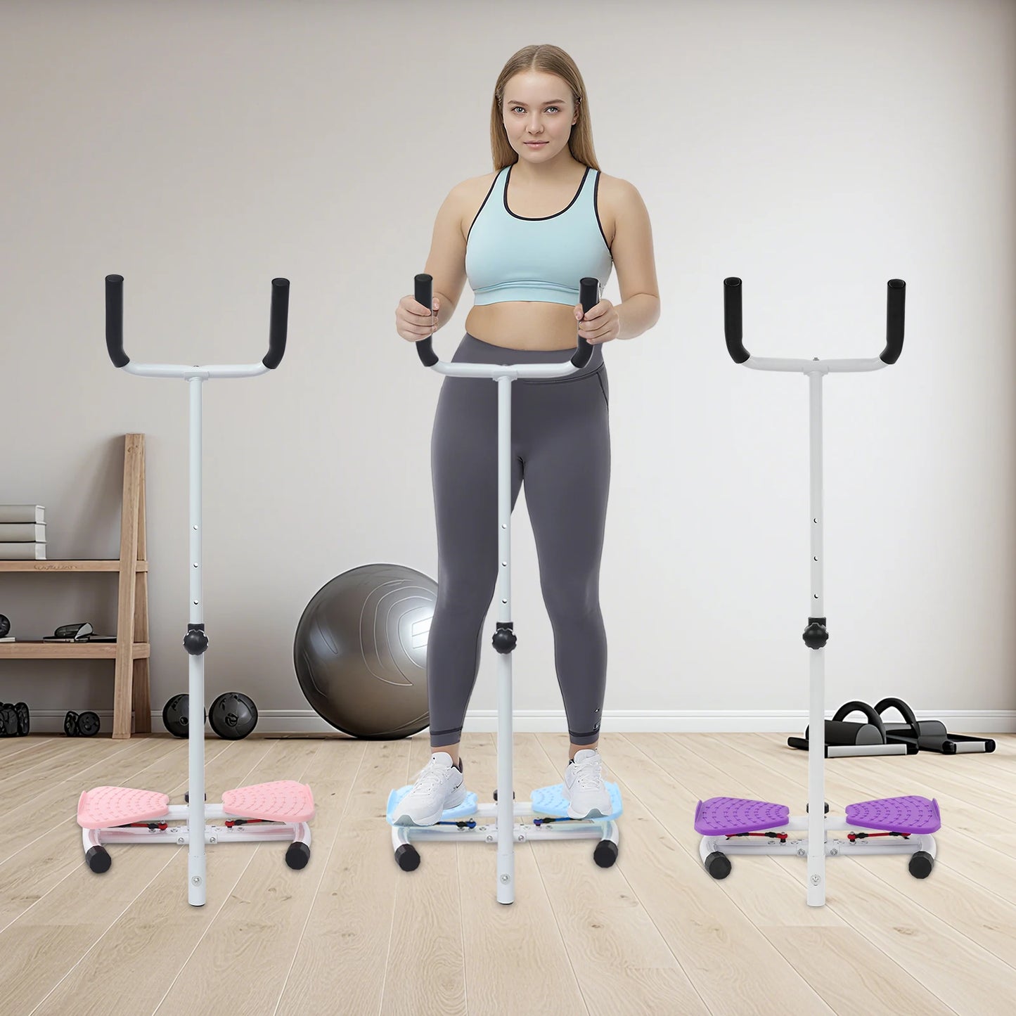 Department Name Unisex Waist Twister Board Handrail Ab Twist Fitness Tool For Home Gym