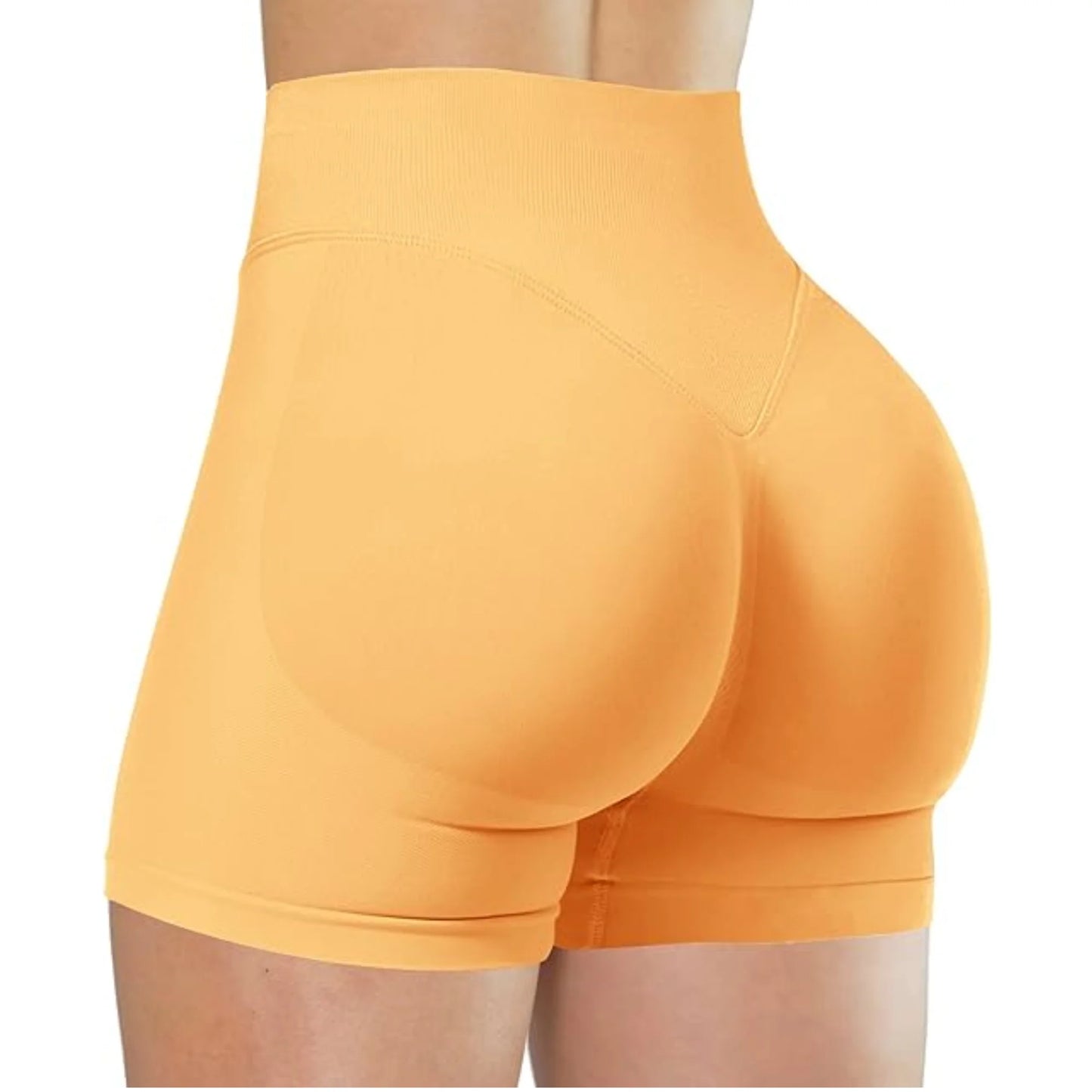 High Waisted Yoga Shorts For Women Seamless Fitness
