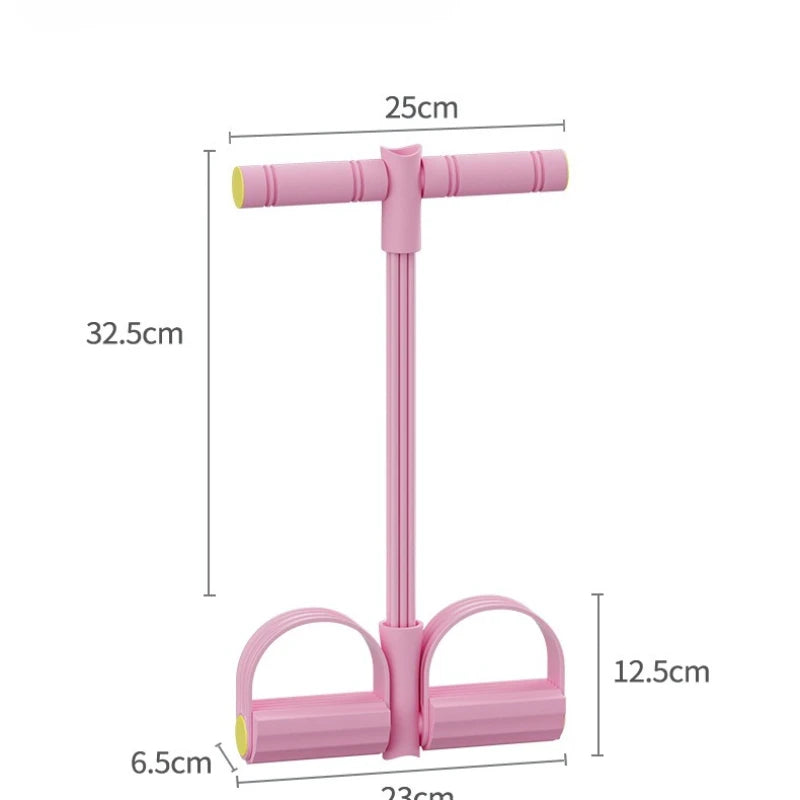 MIHJUSFDH Elastic Bands Pilates Tension Rope For Home Gym