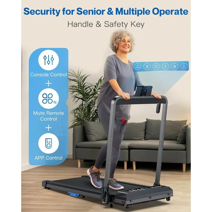 XMSJ Commercial Grade 4HP Brushless Treadmill With 12 Auto Incline