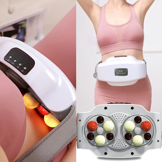 Esse Stomach Massager Bian Shi Hot Compress Abdominal Massager Portable