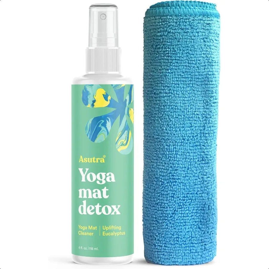 Yoga Mat Cleaner Spray Uplifting Eucalyptus Organic Cleansing