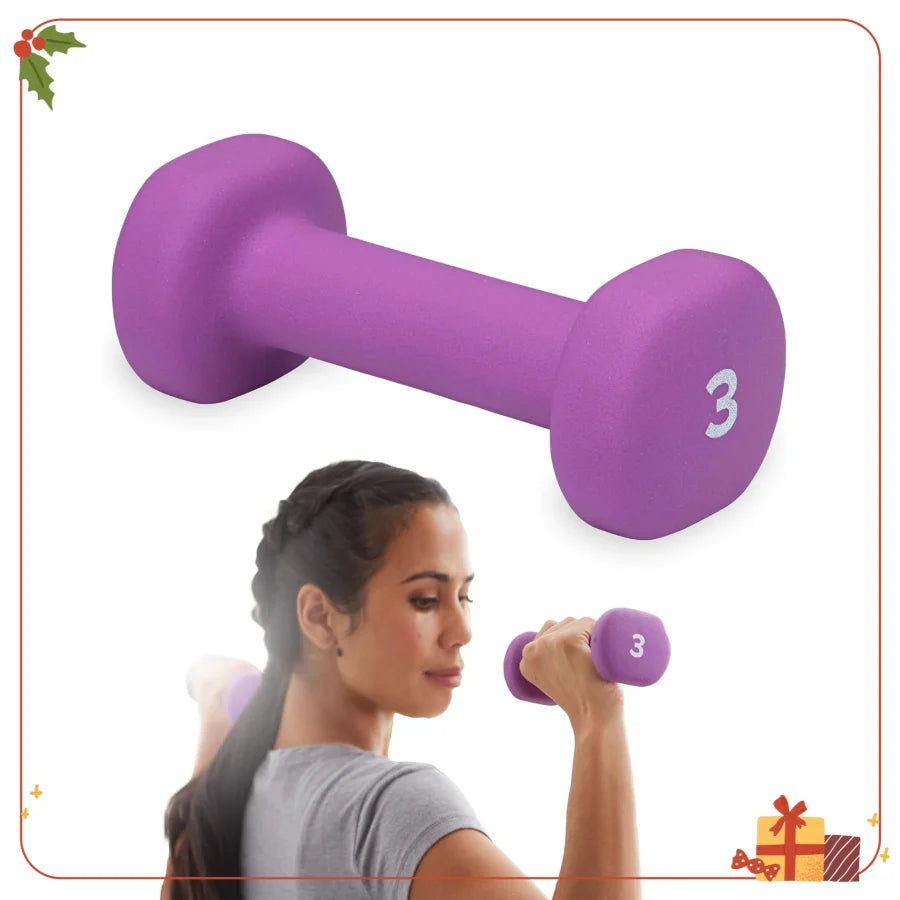Neoprene Coated Dumbbell Hand Weight For Home Gym Equipment