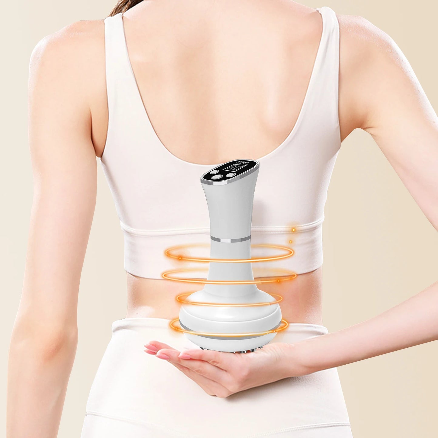 Electric Meridian Body Massager Scraping Tool for Full Body Relief