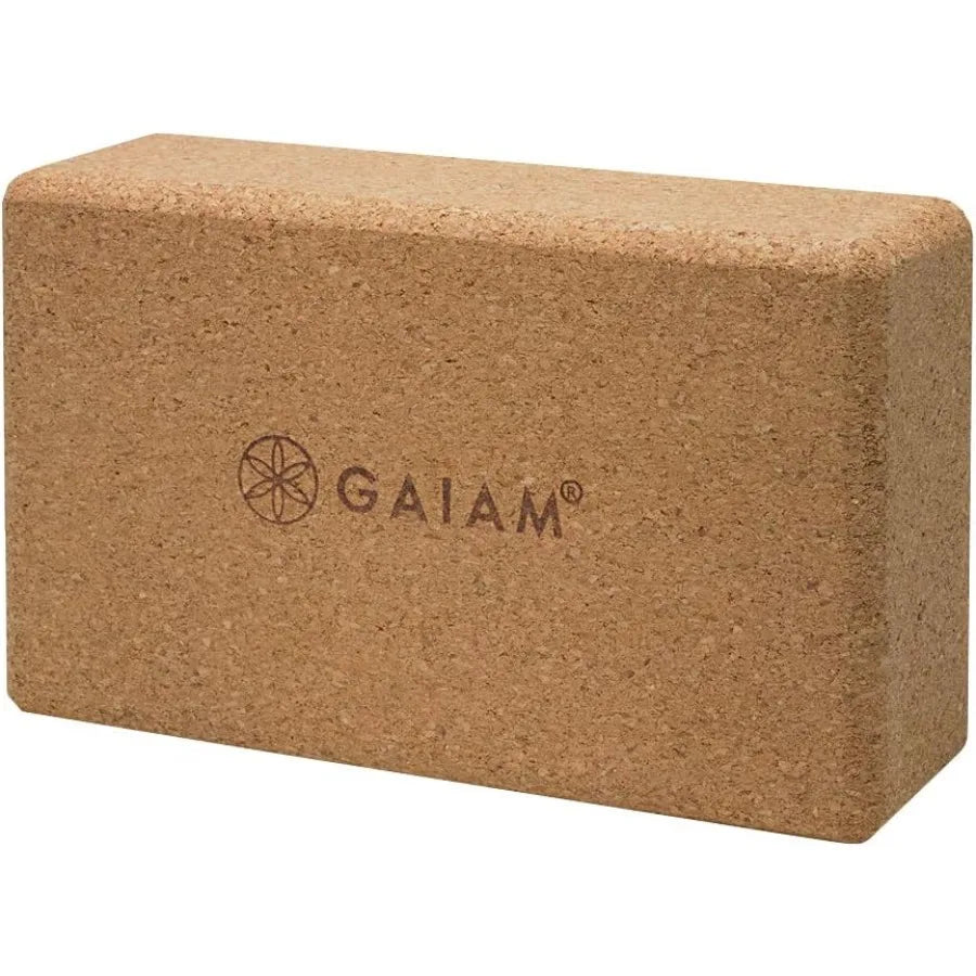 Non Slip Cork Yoga Block For All Levels Deepen Stretches