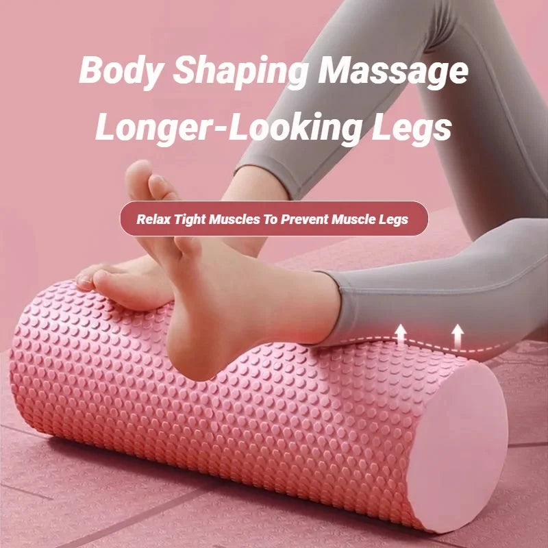 Hexagonal EVA Foam Yoga Roller for Pilates and Home Fitness