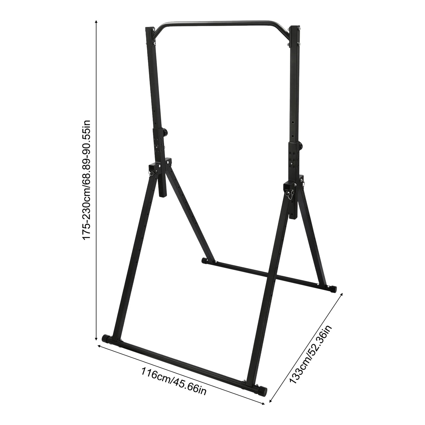 Triangular Pull Up Station For Home Gym Strength Training Equipment