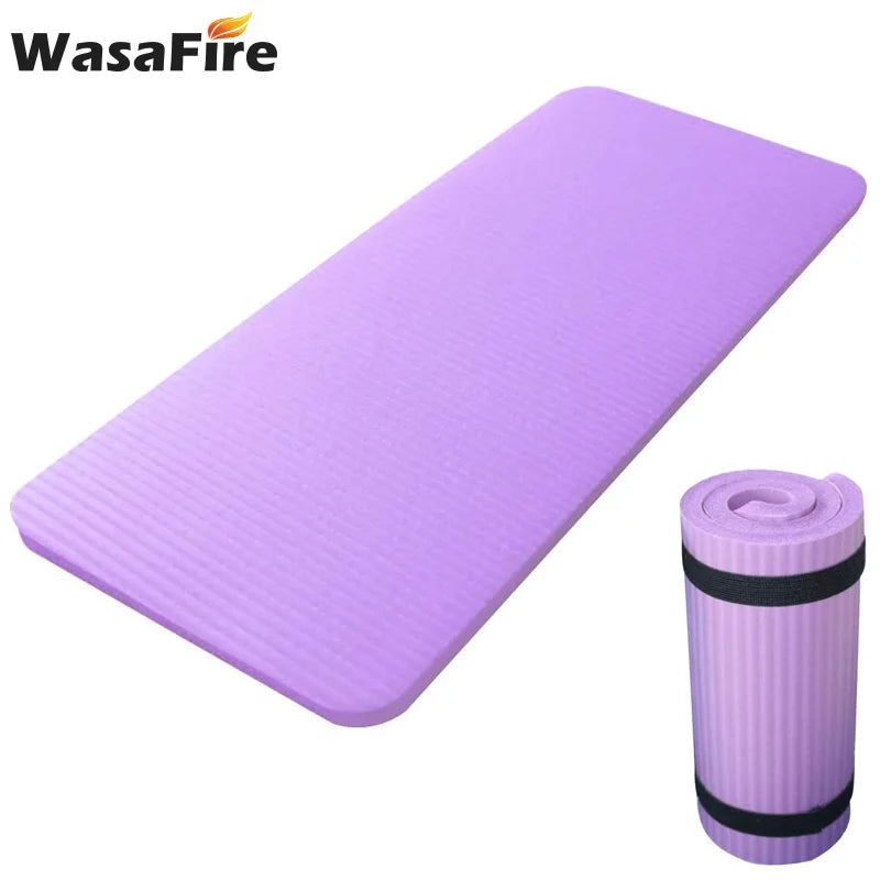 Thick Yoga Mat With Knee Pad Cushion And Anti Skid