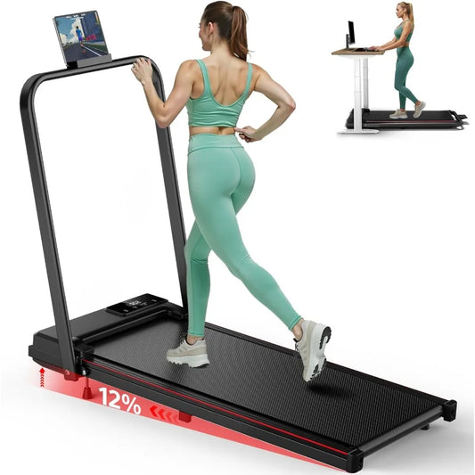 XMSJ Walking Pad Treadmill Under Desk With Incline And Bluetooth