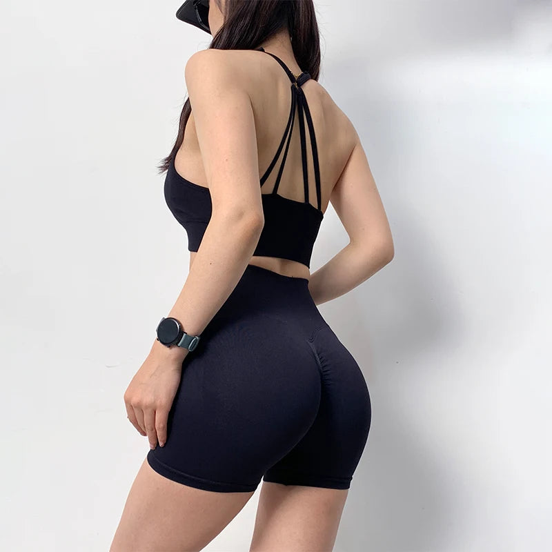 CN Women 2-Piece Yoga Set High Waist Gym Wear