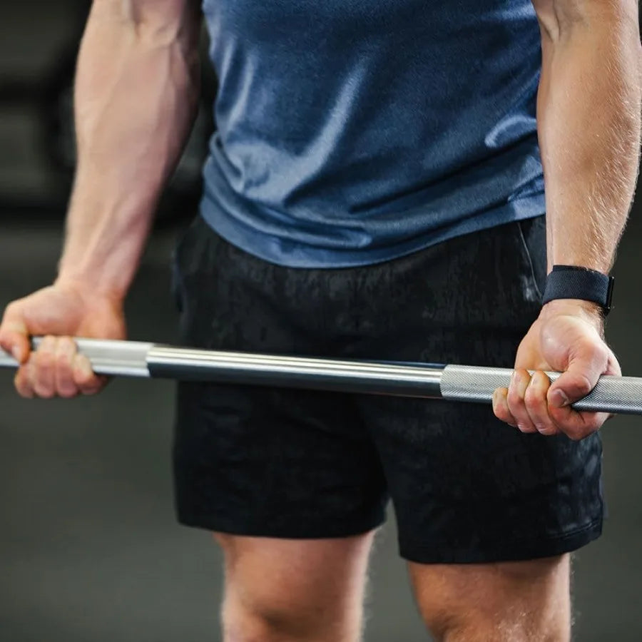 Rubber Curl Fixed Barbells Preloaded Weight Bar For Strength Training