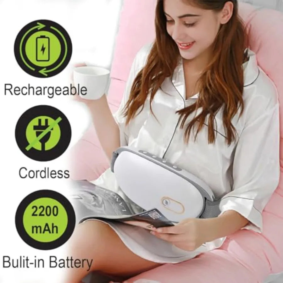 Electric Abdominal Massager For Belly Relief And Comfort