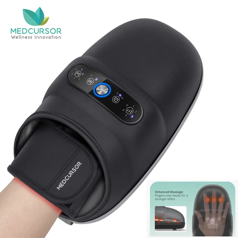 Medcursor Wireless Electric Hand Massager With Air Compression Palm Acupoint