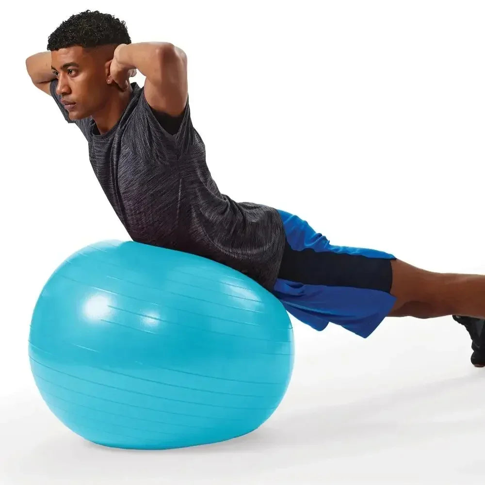 Reebok Weighted Stability Ball With Pump For Core Workouts