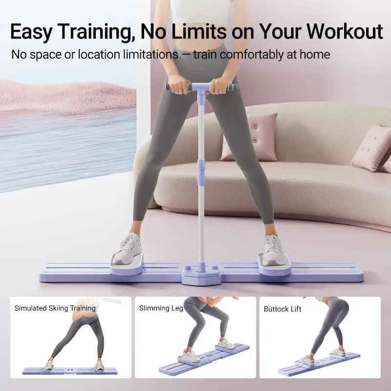 Cursor Fitness Foldable Three In One Ski Trainer For PostpartumRecoveryEnhancement