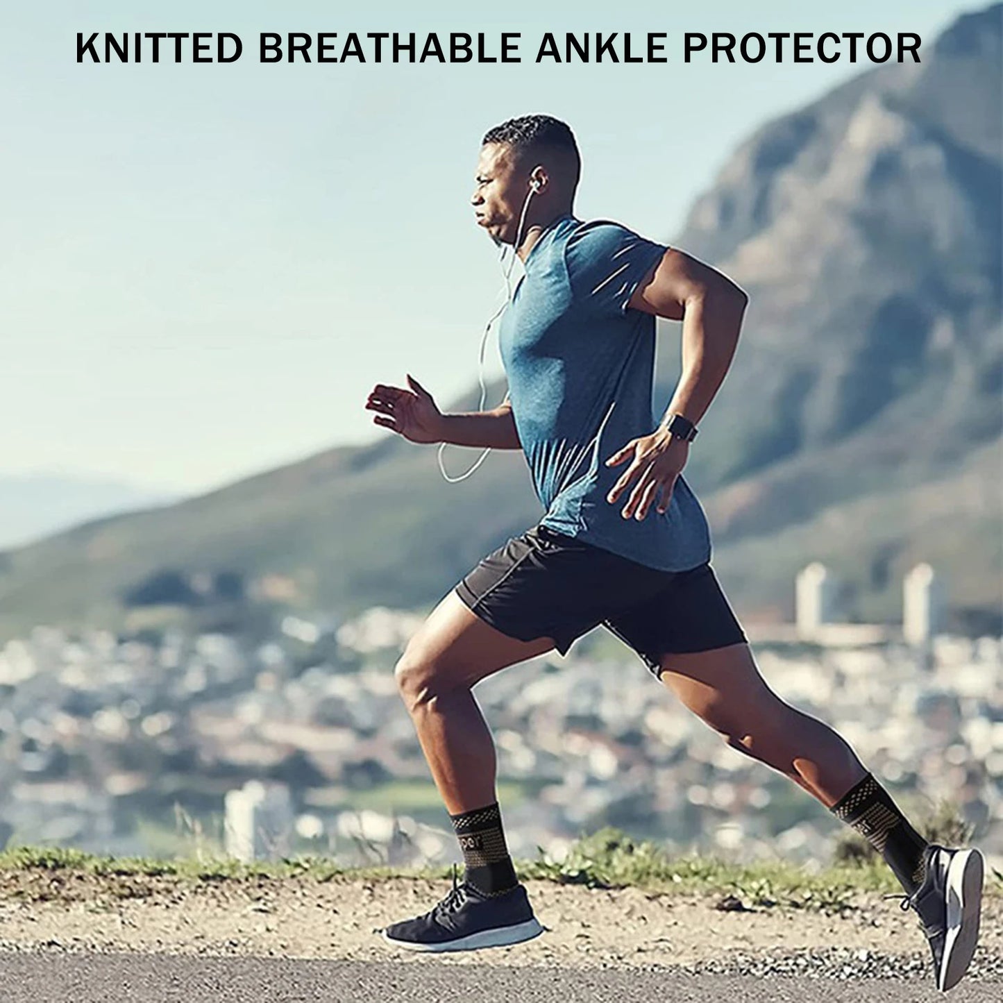 Effect Ankle Brace Support Wrap For Basketball And Soccer