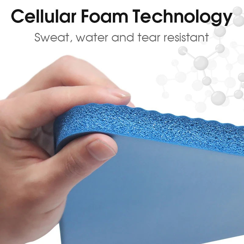 Thick Yoga Mat With Knee Pad Cushion And Anti Skid