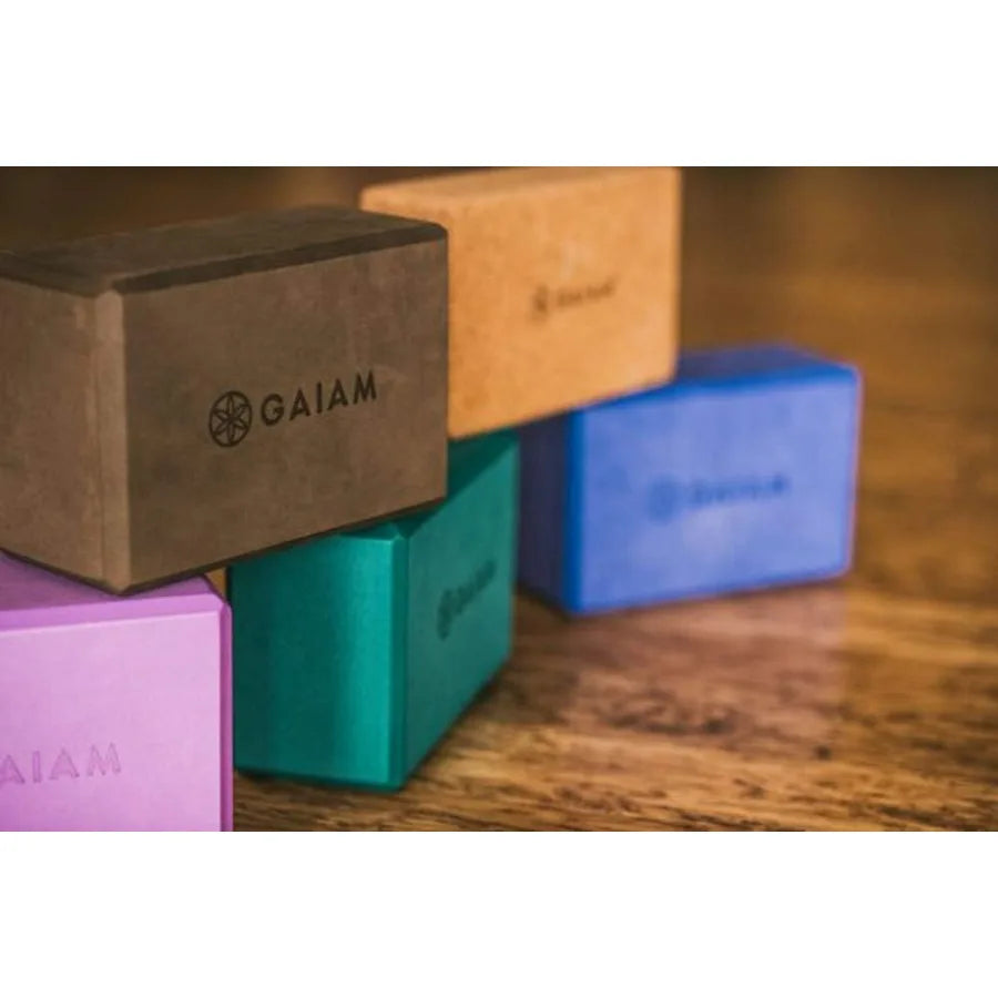 Non Slip Cork Yoga Block For All Levels Deepen Stretches