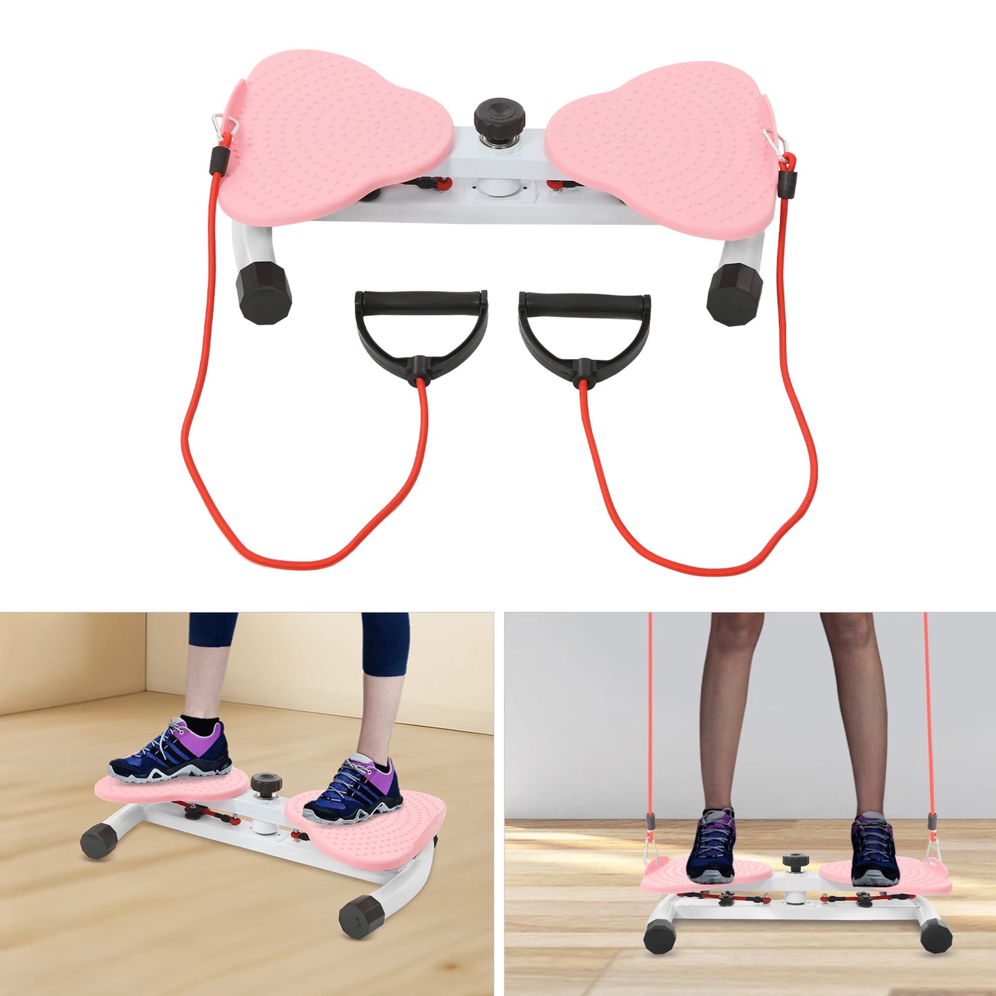 Steel Waist Twister Floor Standing Exercise Equipment For Home Office
