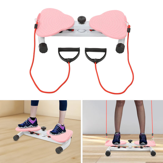 Steel Waist Twister Floor Standing Exercise Equipment For Home Office
