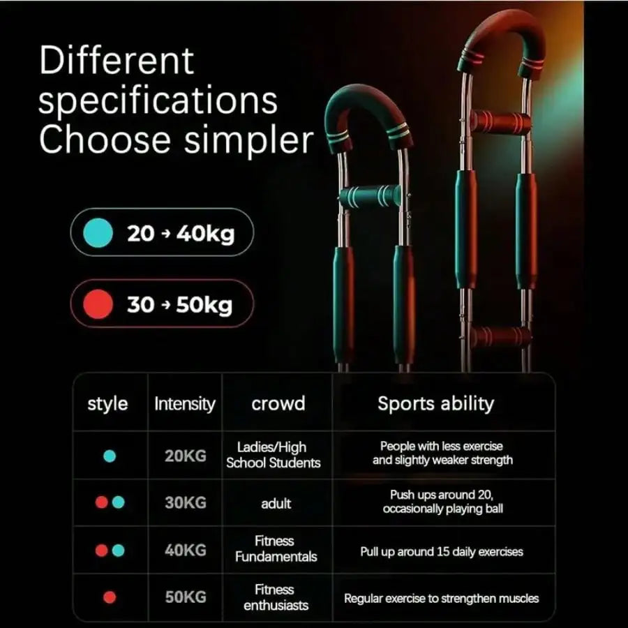 DIAMRI Adjustable Shaker Arm Trainer For Chest And Forearms