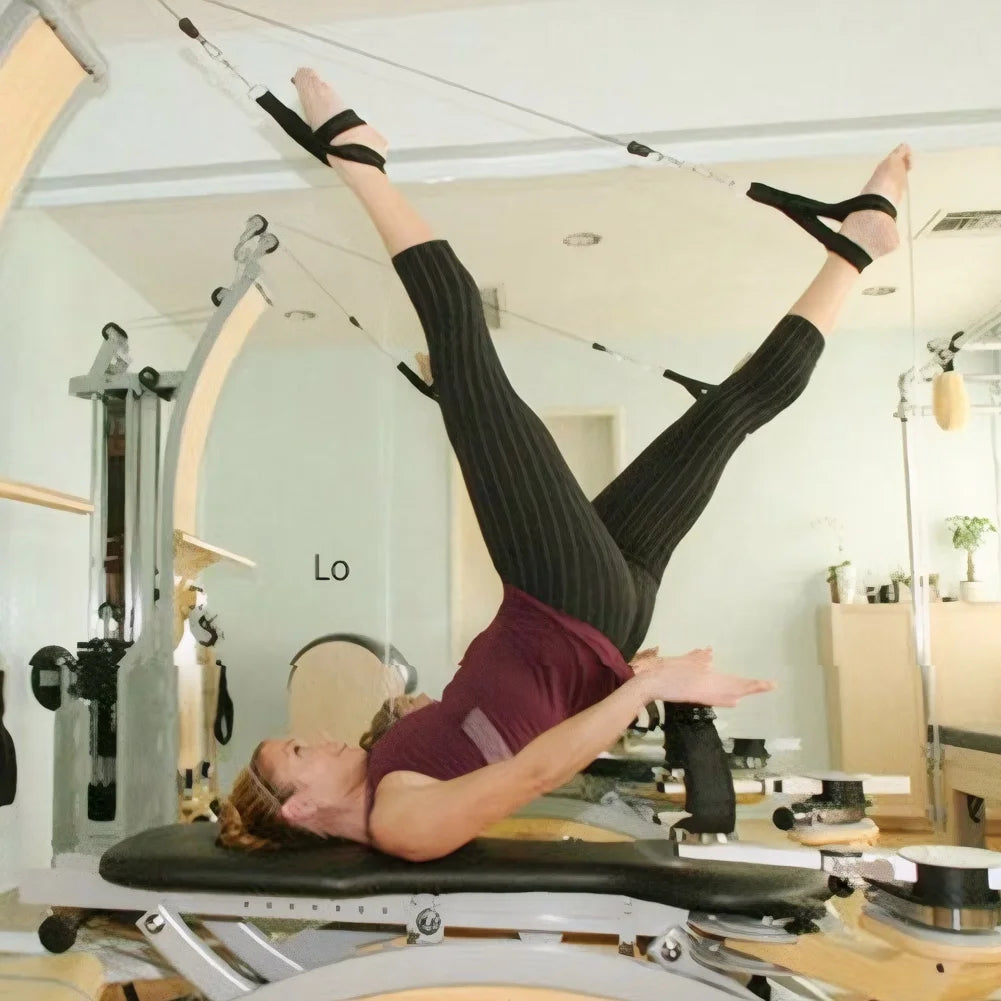 Pilates Straps Double Loop D Ring Yoga Exercise Accessories