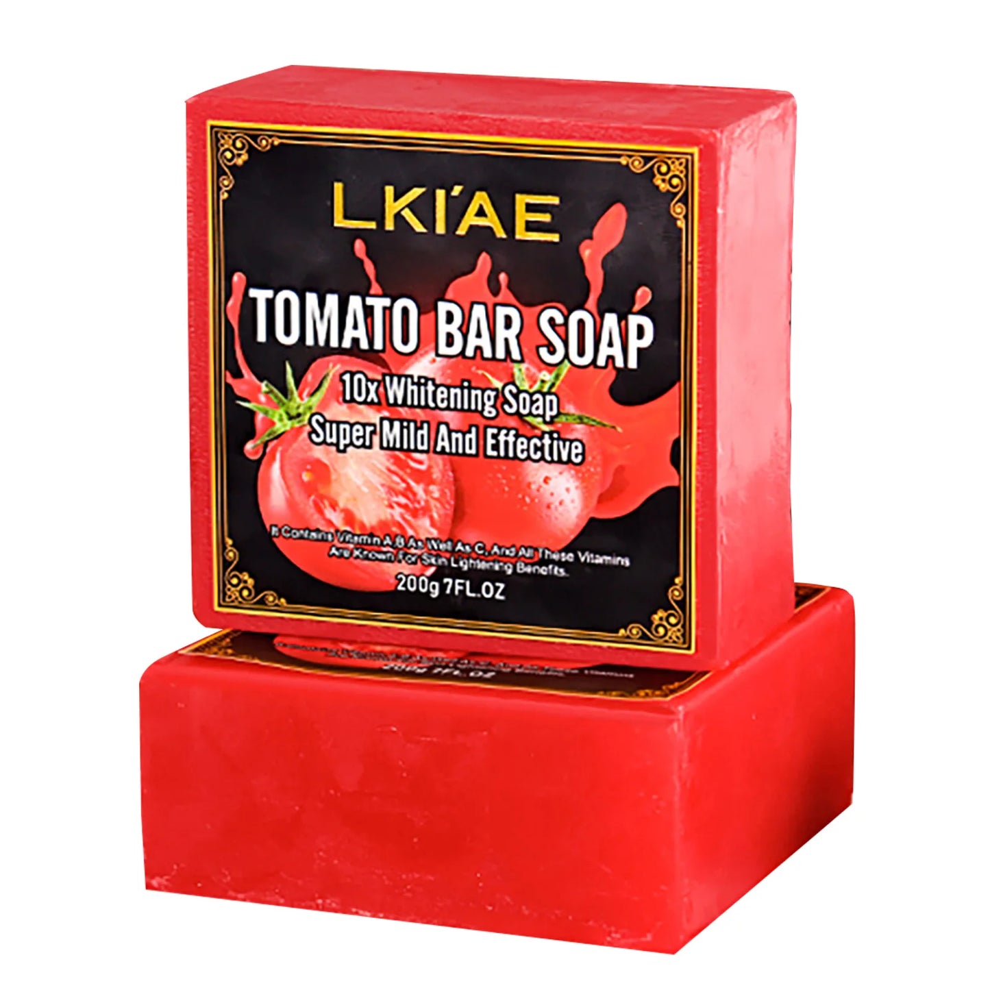 AILKE Tomato Soap Bar Organic Whitening For Face And Body