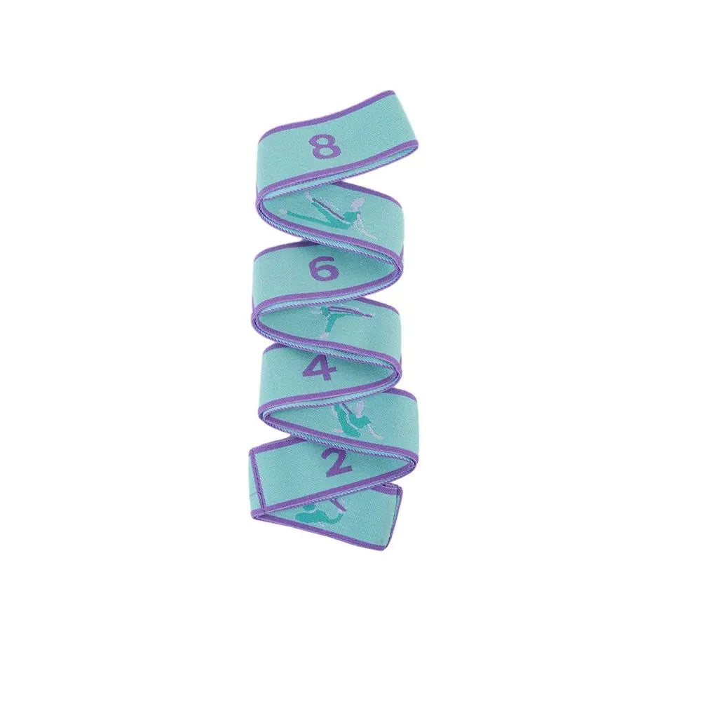 Yoga Stretch Band Belt For Yoga And Pilates Home Workout