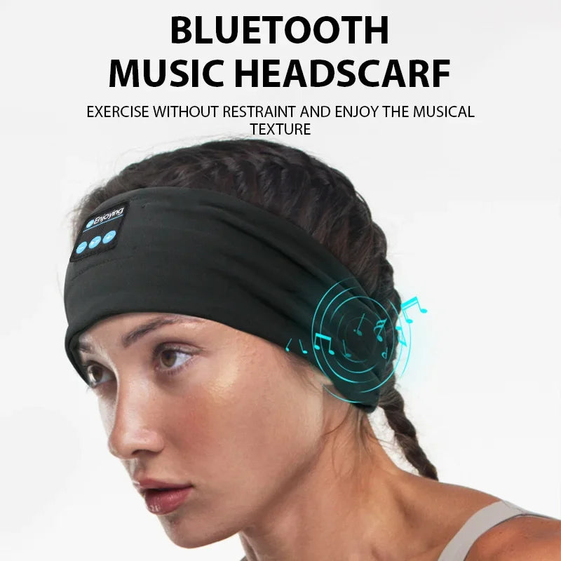 CN Sports Headbands Wireless Bluetooth Headphones Sleep Eye Mask Yoga