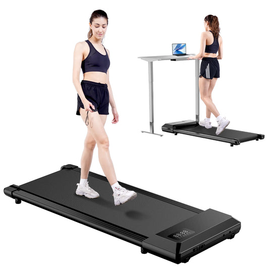 Driving Walking Pad Mini Treadmill Under Desk For Home Office