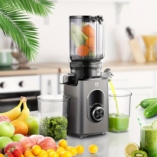 Ea Slow Masticating Juicer Portable Cold Press For Home Use